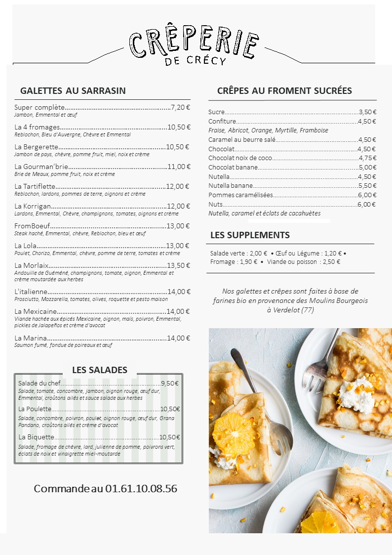 Crêperie de Crécy - crêpes et galettes
